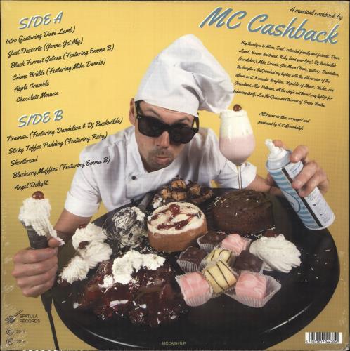 MC Cashback Just Desserts - Sealed vinyl LP album (LP record) UK 04TLPJU740249
