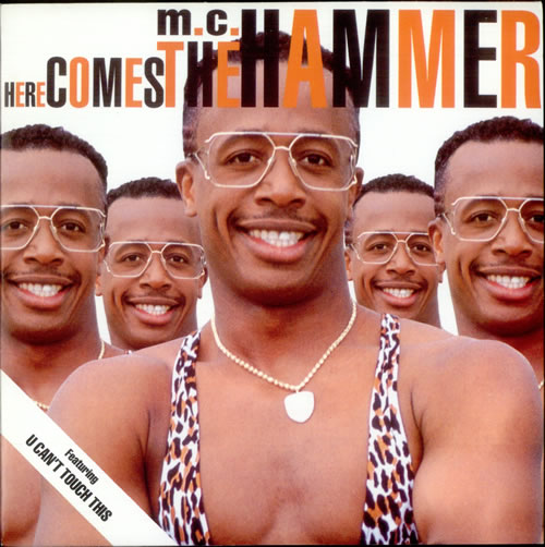 MC Hammer Here Comes The Hammer 7" vinyl single (7 inch record / 45) UK MCH07HE525531