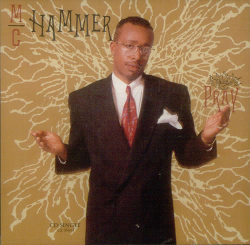 MC Hammer Pray CD single (CD5 / 5") US MCHC5PR544075