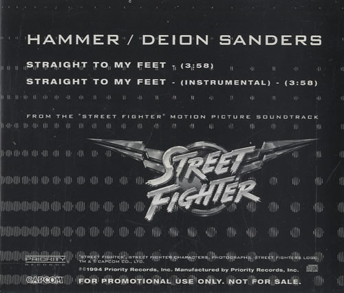 MC Hammer Straight To My Feet CD single (CD5 / 5") US MCHC5ST453716