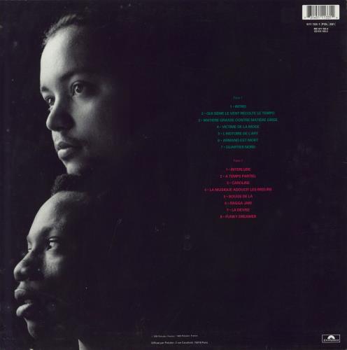 MC Solaar Qui Sme Le Vent Rcolte Le Tempo vinyl LP album (LP record) French 3GRLPQU792295