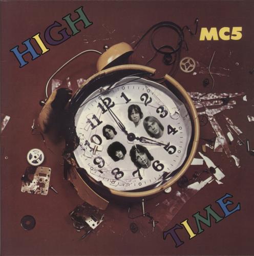 MC5 High Time vinyl LP album (LP record) US MC5LPHI867389
