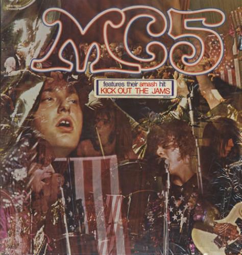 MC5 Kick Out The Jams vinyl LP album (LP record) US MC5LPKI104367