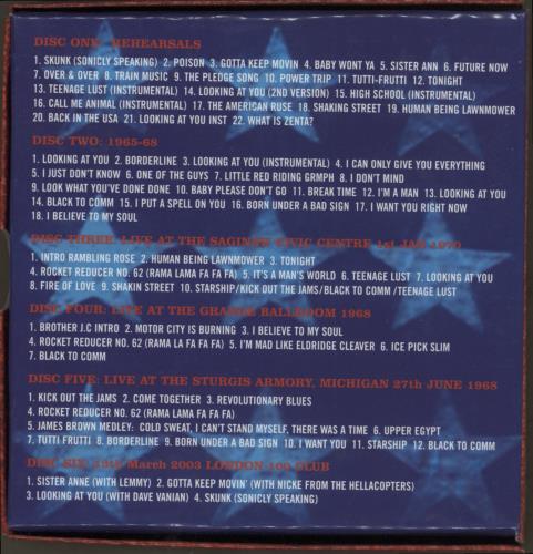 MC5 Purity Accuracy box set UK MC5BXPU876293