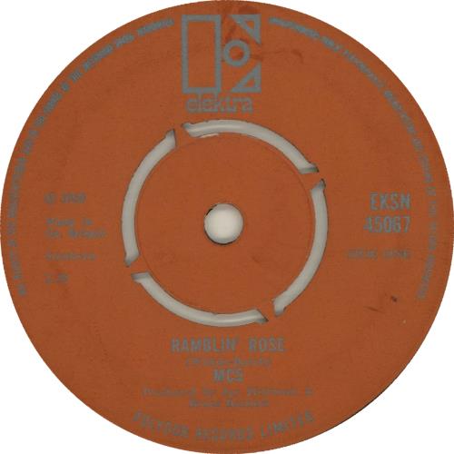 MC5 Ramblin' Rose - VG 7" vinyl single (7 inch record / 45) UK MC507RA655276
