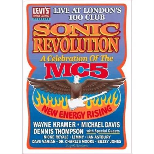 MC5 Sonic Revolution DVD UK MC5DDSO485078