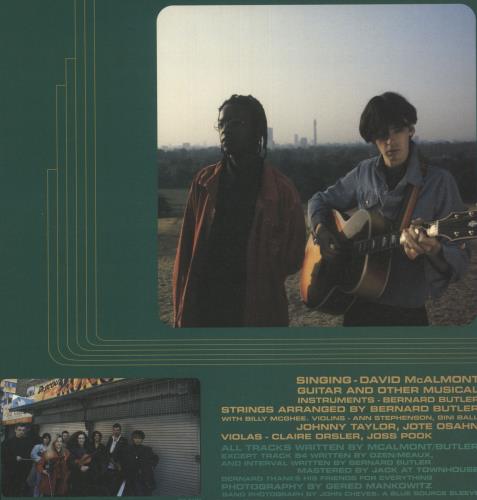 McAlmont & Butler The Sound Of.. vinyl LP album (LP record) UK M&BLPTH88318