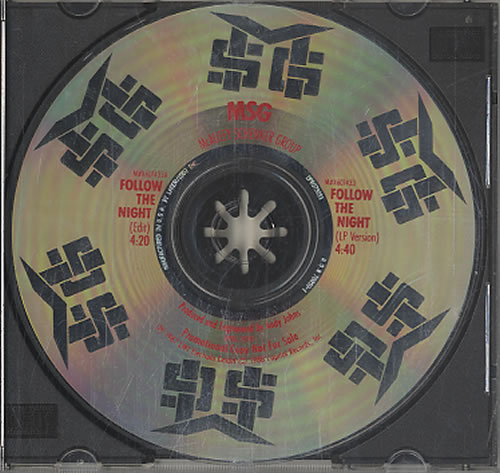 McAuley Schenker Group Follow The Night CD single (CD5 / 5") US MCAC5FO123587