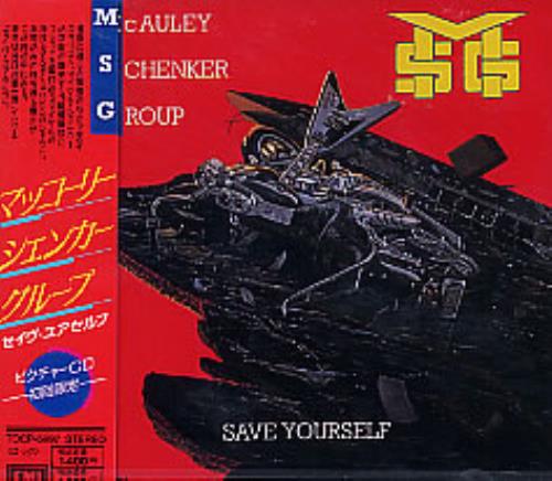 McAuley Schenker Group Save Yourself CD single (CD5 / 5") Japanese MCAC5SA271753
