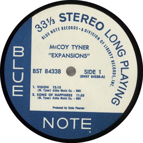 McCoy Tyner Expansions - 1st - shrink vinyl LP album (LP record) US MQTLPEX705965