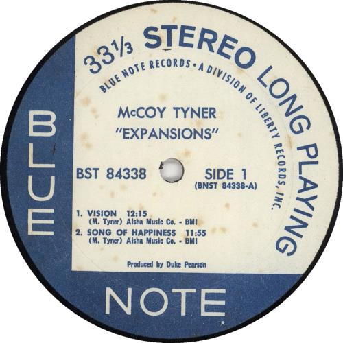 McCoy Tyner Expansions - 1st - shrink vinyl LP album (LP record) US MQTLPEX705965