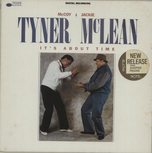 McCoy Tyner It's About Time vinyl LP album (LP record) French MQTLPIT686126