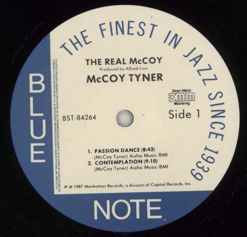 McCoy Tyner The Real McCoy vinyl LP album (LP record) US MQTLPTH869110
