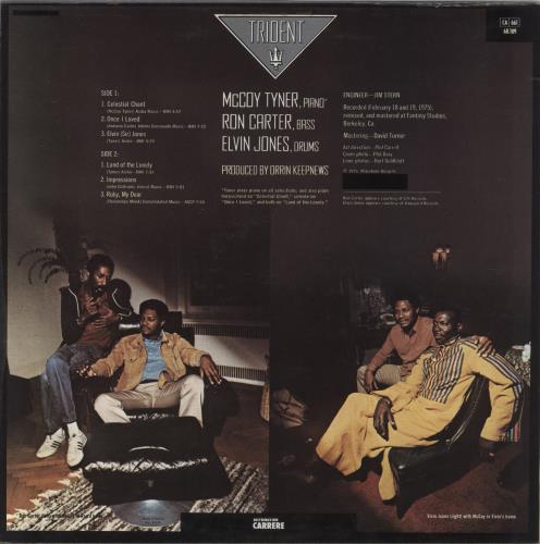 McCoy Tyner Trident vinyl LP album (LP record) French MQTLPTR859781
