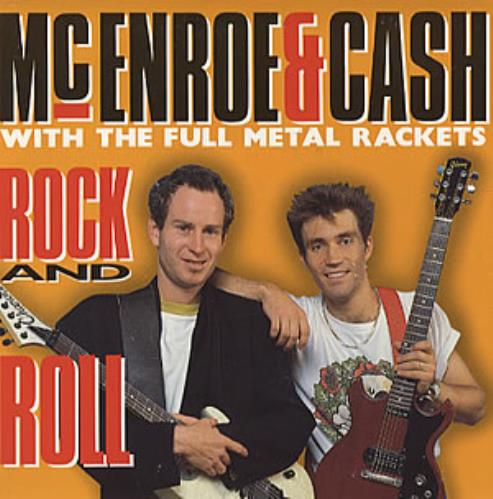 McEnroe & Cash Rock And Roll 7" vinyl single (7 inch record / 45) UK M&C07RO98207