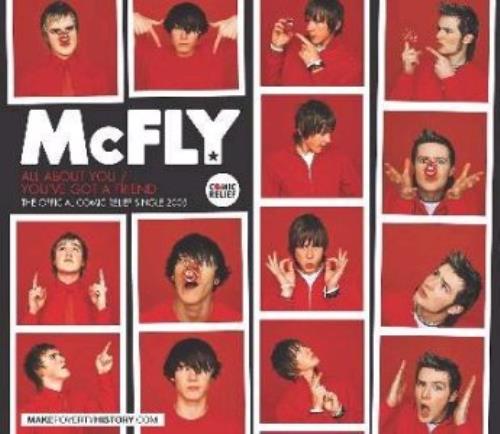 McFly All About You / You've Got A Friend CD single (CD5 / 5") UK MAJC5AL318602