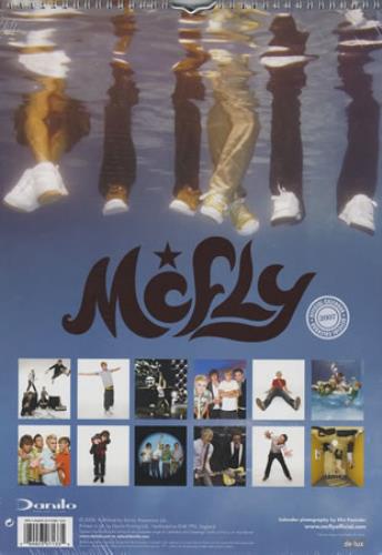 McFly Official Calendar 2007 calendar UK MAJCAOF375430