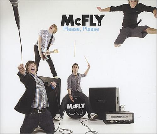McFly Please, Please CD-R acetate UK MAJCRPL389190