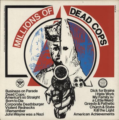 MDC Millions Of Dead Cops vinyl LP album (LP record) UK NXELPMI864233