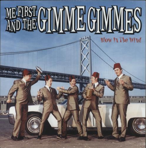 Me First & The Gimme Gimme's Blow In The Wind vinyl LP album (LP record) US MFGLPBL838937