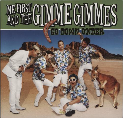 Me First & The Gimme Gimme's Go Down Under 7" vinyl single (7 inch record / 45) US MFG07GO886894