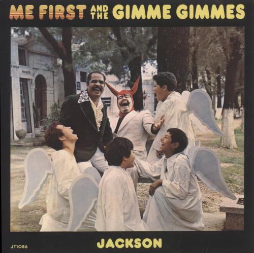 Me First & The Gimme Gimme's Jackson 7" vinyl single (7 inch record / 45) US MFG07JA886937