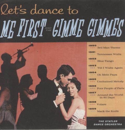 Me First & The Gimme Gimme's Let's Dance To Paul 7" vinyl single (7 inch record / 45) US MFG07LE886935