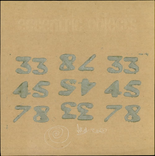 Meat Beat Manifesto Eccentric Objects 453378 - Autographed 12" vinyl single (12 inch record / Maxi-single) US MBM12EC510809