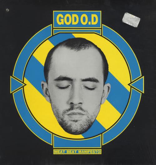 Meat Beat Manifesto God O.D 12" vinyl single (12 inch record / Maxi-single) US MBM12GO434406