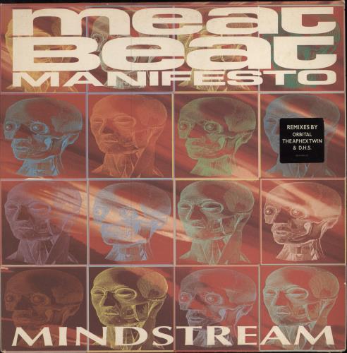 Meat Beat Manifesto Mindstream 12" vinyl single (12 inch record / Maxi-single) UK MBM12MI780043