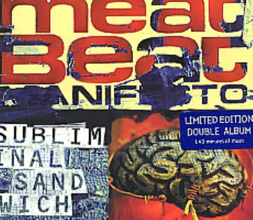 Meat Beat Manifesto Subliminal Sandwich 2 CD album set (Double CD) UK MBM2CSU275794
