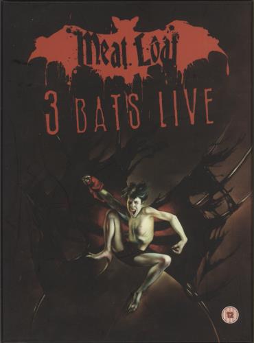 Meat Loaf 3 Bats Live DVD UK MEADDBA864948