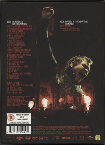 Meat Loaf 3 Bats Live DVD UK MEADDBA864948