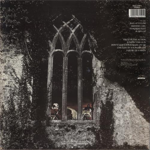 Meat Loaf Bad Attitude vinyl LP album (LP record) UK MEALPBA530749