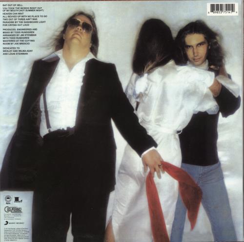 Meat Loaf Bat Out Of Hell - 180gm vinyl LP album (LP record) UK MEALPBA868357