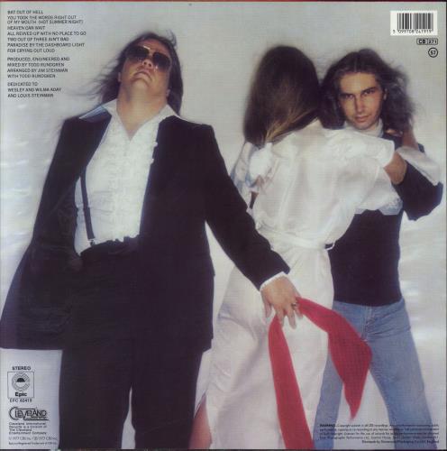 Meat Loaf Bat Out Of Hell - Barcoded Sleeve vinyl LP album (LP record) UK MEALPBA829350