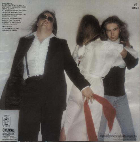 Meat Loaf Bat Out Of Hell - EX vinyl LP album (LP record) UK MEALPBA884288