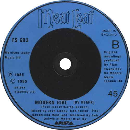 Meat Loaf Bat Out Of Hell - Live Version 7" vinyl single (7 inch record / 45) UK MEA07BA604031