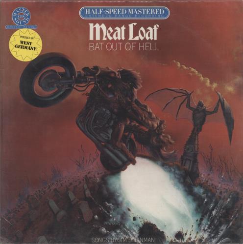 Meat Loaf Bat Out Of Hell - Master Sound + Bag & Sticker Seal vinyl LP album (LP record) German MEALPBA877304