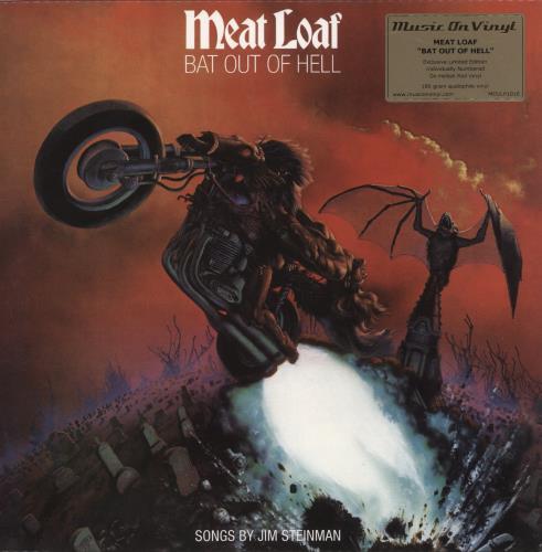 Meat Loaf Bat Out Of Hell - Red Vinyl vinyl LP album (LP record) Dutch MEALPBA868639