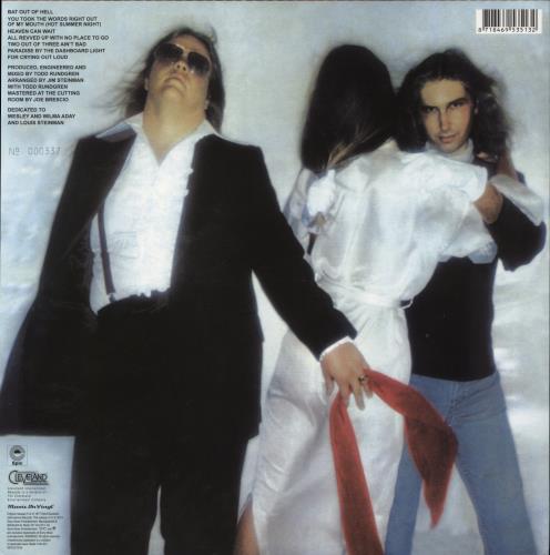 Meat Loaf Bat Out Of Hell - Red Vinyl vinyl LP album (LP record) Dutch MEALPBA868639