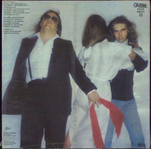 Meat Loaf Bat Out Of Hell - Shrink vinyl LP album (LP record) Dutch MEALPBA776703
