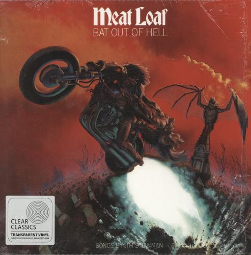 Meat Loaf Bat Out Of Hell - Transparent Vinyl vinyl LP album (LP record) UK MEALPBA881122