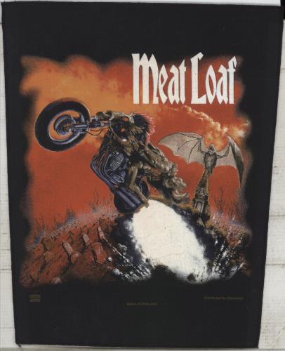 Meat Loaf Bat Out Of Hell Backpatch memorabilia UK MEAMMBA885287