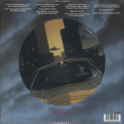 Meat Loaf Bat Out Of Hell II: Back Into Hell - RSD20 - Sealed picture disc LP (vinyl picture disc album) UK MEAPDBA877532