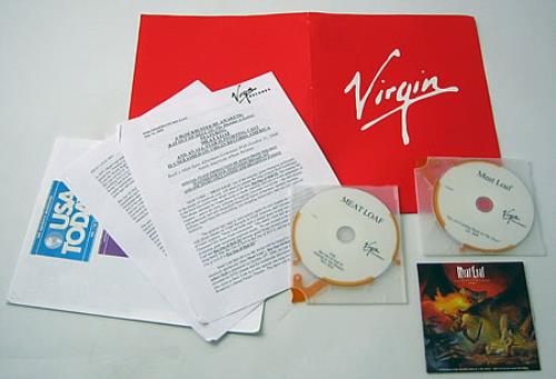 Meat Loaf Bat Out Of Hell III: The Monster Is Loose media press kit US MEAKIBA380997