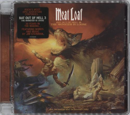 Meat Loaf Bat Out Of Hell III: The Monster Is Loose CD album (CDLP) UK MEACDBA795829