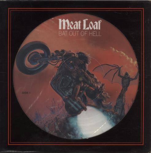 Meat Loaf Bat Out Of Hell picture disc LP (vinyl picture disc album) Canadian MEAPDBA164993
