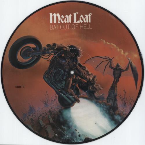 Meat Loaf Bat Out Of Hell picture disc LP (vinyl picture disc album) Canadian MEAPDBA164993