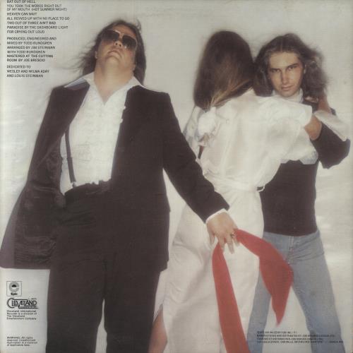 Meat Loaf Bat Out Of Hell vinyl LP album (LP record) Canadian MEALPBA362635